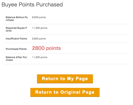 About Buyee Points 6