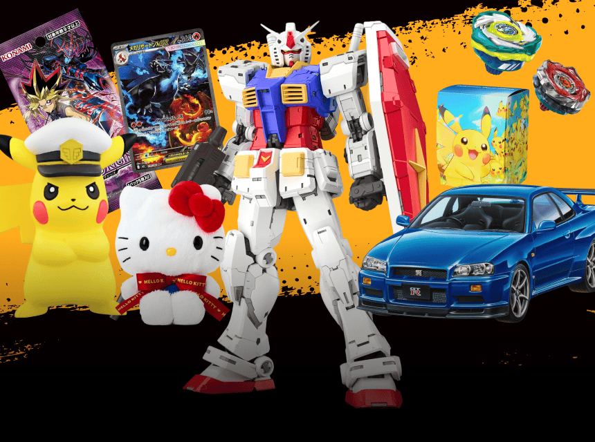 From model kits, TCG to figures, you're sure to find your next favorite!